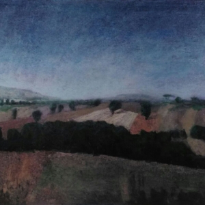 Landscape, 50x70cm, oil on canvas, 2017