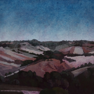 Landscape, 50x70cm, oil on canvas, 2017