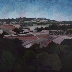 Landscape, 50x70cm, oil on canvas, 2017