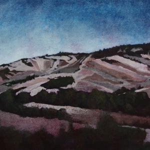 Landscape, 50x70cm, oil on canvas, 2017