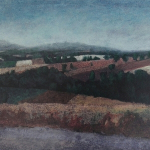 Landscape, 50x70cm, oil on canvas, 2017