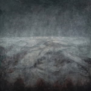 Landscape, 100x100cm, mixed technique, 2020